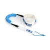 LEASH DE SUP HOWZIT DOWNWIND COIL BLANC/BLEU 6' -FANATIC || Starboard || JOBE Soldes Boutique leash de sup howzit downwind coil blanc bleu 6