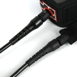 LEASH DE SUP/SURF HOWZIT NOIR -FANATIC || Starboard || JOBE Soldes Boutique leash de sup surf howzit noir 2