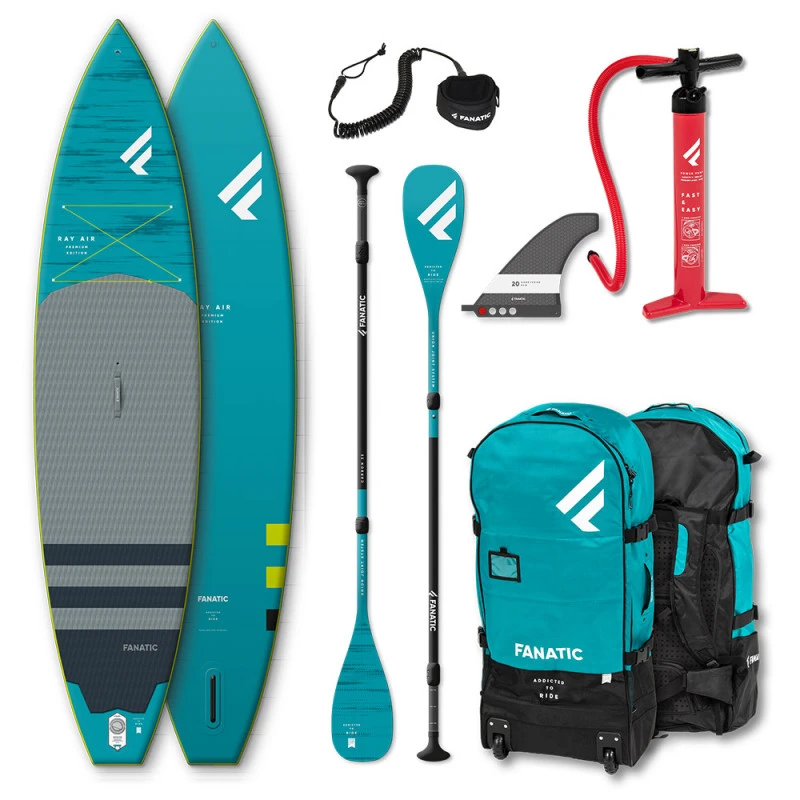 PADDLE FANATIC RAY AIR 12.6x32 PREMIUM GONFLABLE + PAGAIE CARBONE C35 COMPLET 4 PADDLE FANATIC RAY AIR 12.6x32 PREMIUM GONFLABLE + PAGAIE CARBONE C35 COMPLET – Image 2