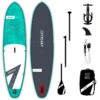PADDLE GONFLABLE ABSTRACT CORAL TOPAZE 10.6 -FANATIC || Starboard || JOBE Soldes Boutique paddle gonflable abstract coral topaze 106 2021