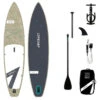 PADDLE GONFLABLE ABSTRACT SAKU SABLE 11.6 -FANATIC || Starboard || JOBE Soldes Boutique paddle gonflable abstract saku sable 116 2021