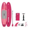 PADDLE GONFLABLE AQUA MARINA CORAL 10.2 RASPBERRY 2023 -FANATIC || Starboard || JOBE Soldes Boutique paddle gonflable aqua marina coral 102 raspberry 2023