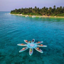 PADDLE GONFLABLE AQUA MARINA DHYANA 10.8 2023 -FANATIC || Starboard || JOBE Soldes Boutique paddle gonflable aqua marina dhyana 110 2023 3