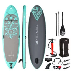 PADDLE GONFLABLE AQUA MARINA DHYANA 2022 -FANATIC || Starboard || JOBE Soldes Boutique paddle gonflable aqua marina dhyana 2022 1