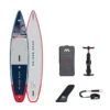 PADDLE GONFLABLE AQUA MARINA HYPER 11.6 2023 -FANATIC || Starboard || JOBE Soldes Boutique paddle gonflable aqua marina hyper 116 2023