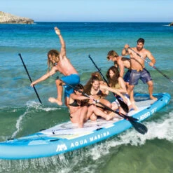 PADDLE GONFLABLE AQUA MARINA MEGA 18.1 2023 -FANATIC || Starboard || JOBE Soldes Boutique paddle gonflable aqua marina mega 181 2022 8