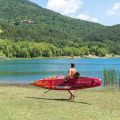 PADDLE GONFLABLE AQUA MARINA RACE 12.6 2023 -FANATIC || Starboard || JOBE Soldes Boutique paddle gonflable aqua marina race 126 2022 8