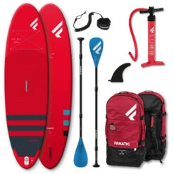 PADDLE GONFLABLE FANATIC FLY AIR 10.8 PURE ROUGE 2022 -FANATIC || Starboard || JOBE Soldes Boutique paddle gonflable fanatic fly air 108 pure rouge 2022 1