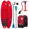 PADDLE GONFLABLE FANATIC FLY AIR 10.8 PURE ROUGE 2022 -FANATIC || Starboard || JOBE Soldes Boutique paddle gonflable fanatic fly air 108 pure rouge 2022