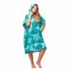 PONCHO AFTER BIG LEAVES GREEN -FANATIC || Starboard || JOBE Soldes Boutique poncho after big leaves green