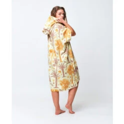 PONCHO AFTER BOTANICAL LINEN -FANATIC || Starboard || JOBE Soldes Boutique poncho after botanical linen 3