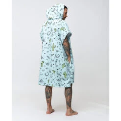 PONCHO AFTER HYPE PACIFIC WASH 9 PONCHO AFTER HYPE PACIFIC WASH -FANATIC || Starboard || JOBE Soldes Boutique poncho after hype pacific wash 3