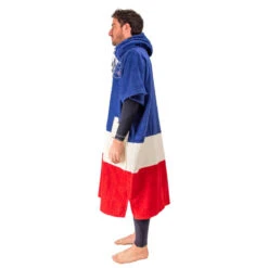 All-In PONCHO ALL IN V COUNTRIES BLEU/BLANC/ROUGE -FANATIC || Starboard || JOBE Soldes Boutique poncho all in v countries bleu blanc rouge 2