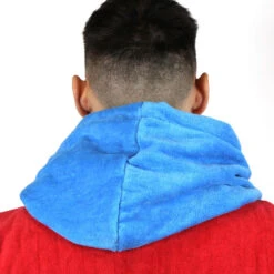 Poncho Howzit Bleu/rouge -FANATIC || Starboard || JOBE Soldes Boutique poncho howzit bleu rouge 7