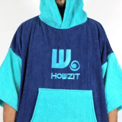Poncho Howzit Bleu/vert TU -FANATIC || Starboard || JOBE Soldes Boutique poncho howzit bleu vert tu 3