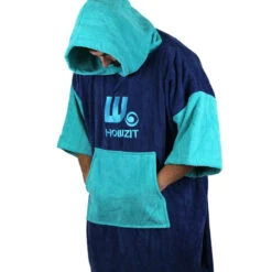 Poncho Howzit Bleu/vert TU -FANATIC || Starboard || JOBE Soldes Boutique poncho howzit bleu vert tu 7