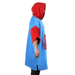 Poncho Howzit Rouge/bleu -FANATIC || Starboard || JOBE Soldes Boutique poncho howzit rouge bleu 5