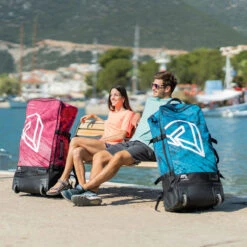 SAC A ROULLETTES AQUA MARINA RASPBERRY 2022 -FANATIC || Starboard || JOBE Soldes Boutique sac a roullettes aqua marina raspberry 2022 6