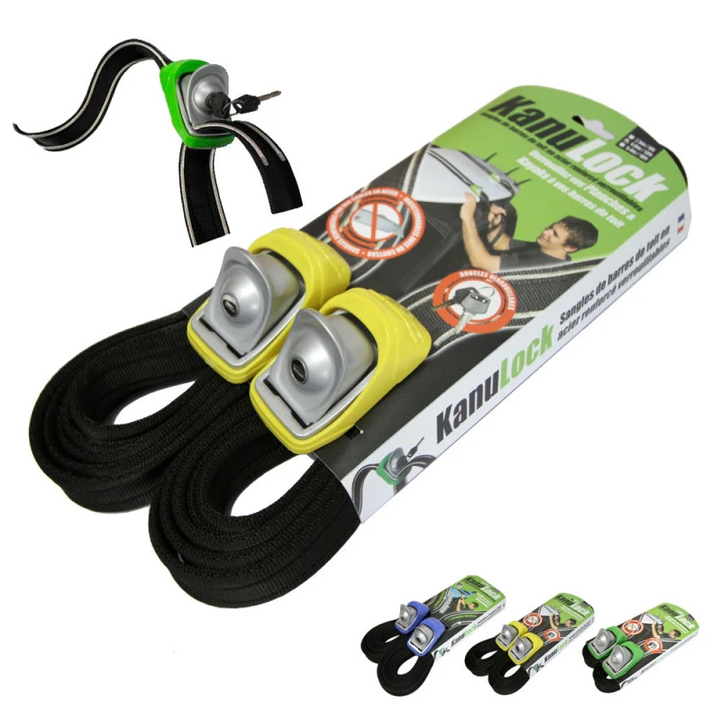 SANGLE ANTIVOL KANULOCK 03.3m 3 SANGLE ANTIVOL KANULOCK 03.3m