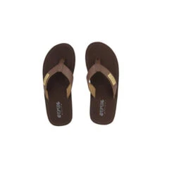 TONGS COOL SHOE JUGGLE MARRON -FANATIC || Starboard || JOBE Soldes Boutique tongs cool shoe juggle marron 2